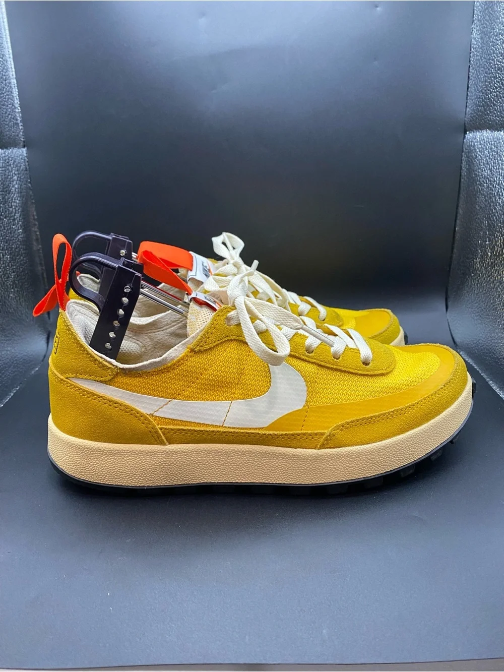 Authentic Nike Tom Sachs DA6672-700 NikeCraft Archive Dark Sulfur Women’s SZ 9